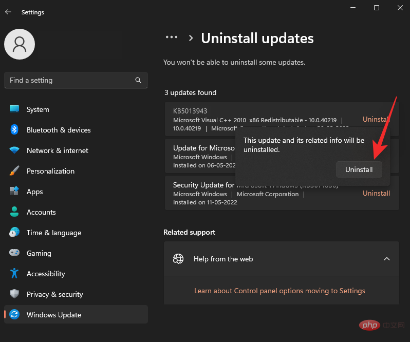 如何修复 Windows 11 上的 0xc0000135 错误(解决 KB5013943 更新问题)