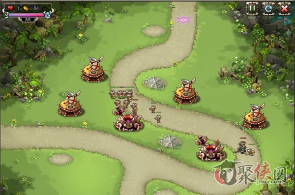 QQ部落守卫战7-5新版攻略开局轻松过关摆法图_部落守卫战7-5