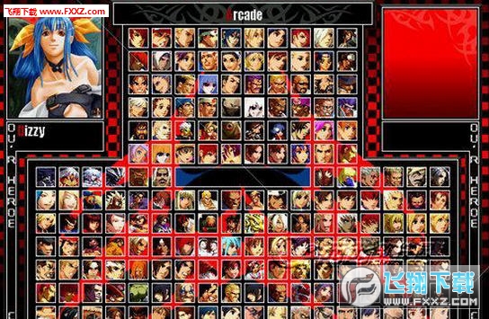 乱舞格斗2008有哪些人物?乱舞格斗2008人物介绍_拳皇2008乱舞格斗