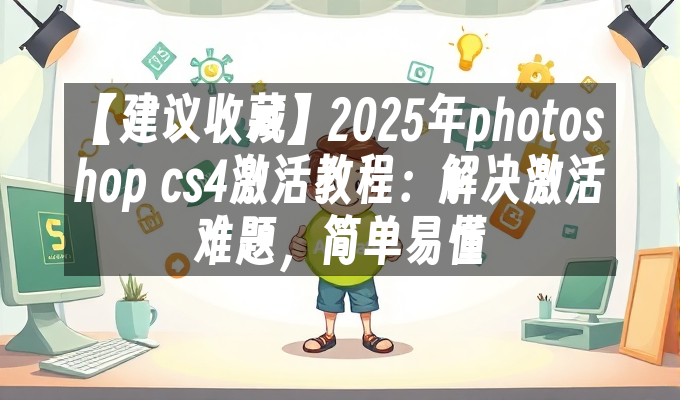 2025年photoshop cs4激活教程:解决激活难题,简单易懂