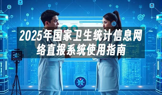 2025年国家卫生统计信息网络直报系统使用指南