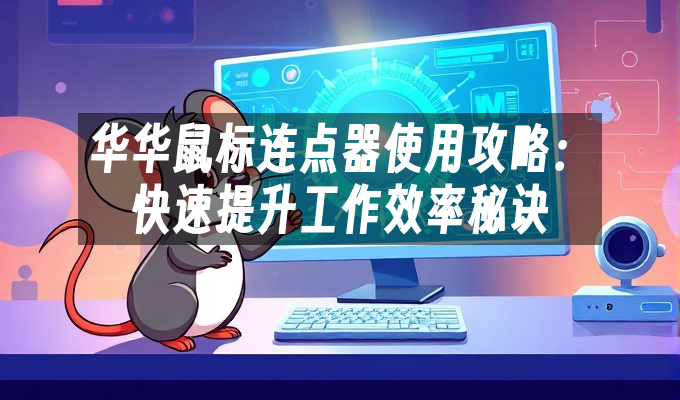 华华鼠标连点器使用攻略:快速提升工作效率秘诀