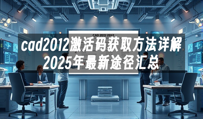 cad2012激活码获取方法详解2025年最新途径汇总
