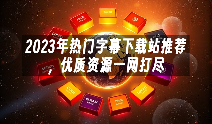 2023年热门字幕下载站推荐,优质资源一网打尽