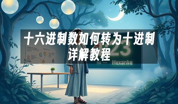 十六进制数如何转为十进制详解教程