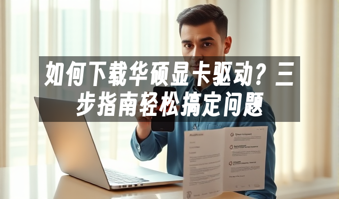 如何下载华硕显卡驱动?三步指南轻松搞定问题