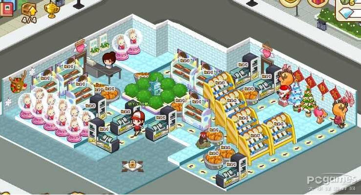 QQ超市好运综合商店5口碑粉红爱恋摆法平面图_好运综合商店5口碑