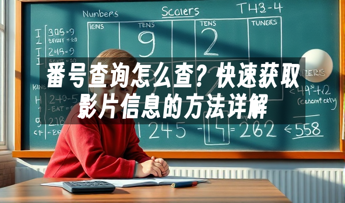 番号查询怎么查?快速获取影片信息的方法详解