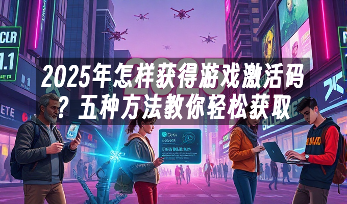 2025年怎样获得游戏激活码?五种方法教你轻松获取