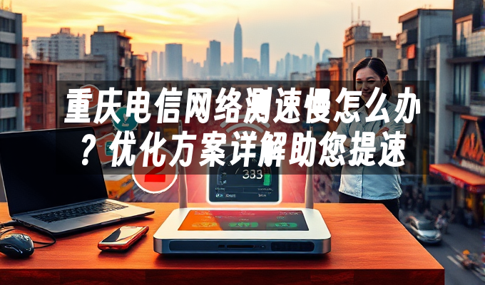 重庆电信网络测速慢怎么办?优化方案详解助您提速