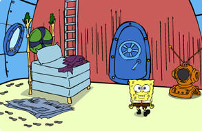 海绵宝宝绑架案小游戏功略_海绵宝宝绑架案攻略