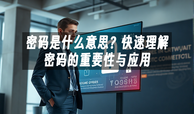 密码是什么意思?快速理解密码的重要性与应用