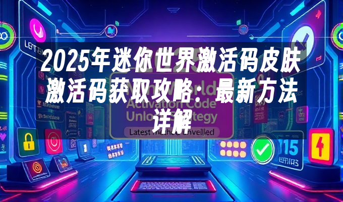 2025年迷你世界激活码皮肤激活码获取攻略:最新方法详解