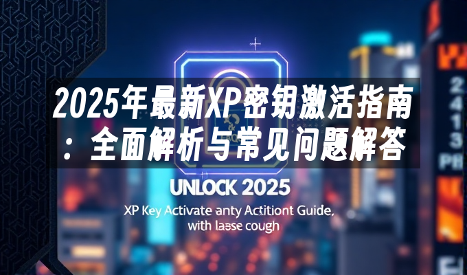 2025年最新XP密钥激活指南:全面解析与常见问题解答