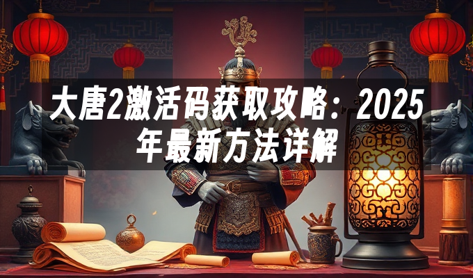 大唐2激活码获取攻略:2025年最新方法详解