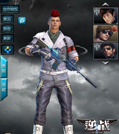 逆战蓝色猎鹰M4武器介绍_逆战蓝色猎鹰