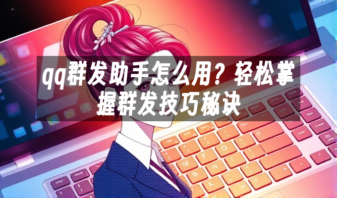 qq群发助手怎么用?轻松掌握群发技巧秘诀