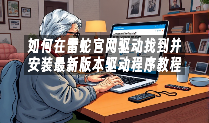 如何在雷蛇官网驱动找到并安装最新版本驱动程序教程