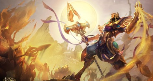 lol沙漠皇帝阿兹尔视频演示_沙漠皇帝视频