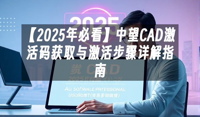 【2025年必看】中望CAD激活码获取与激活步骤详解指南