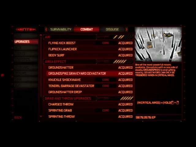 虐杀原形触手+突刺图文攻略_虐杀原形所有怪物介绍