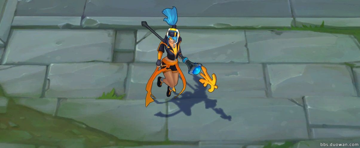 lol英雄联盟Fnatic迦娜皮肤视频演示_fnatic迦娜