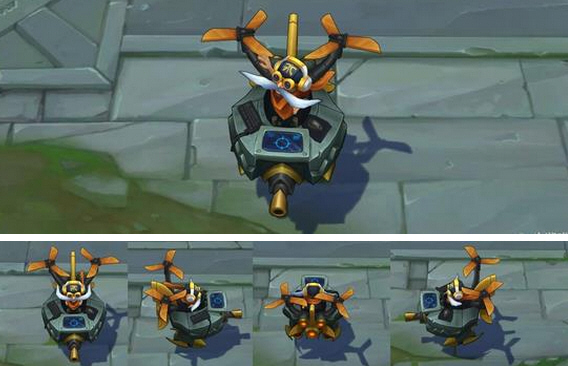 lol英雄联盟Fnatic库奇皮肤效果预览_fnatic库奇