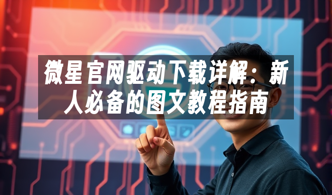 微星官网驱动下载详解:新人必备的图文教程指南