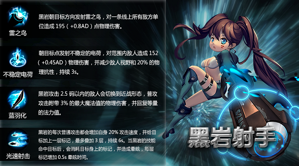 《魔霸之王》英雄角色之黑岩射手篇_黑岩射手人物介绍