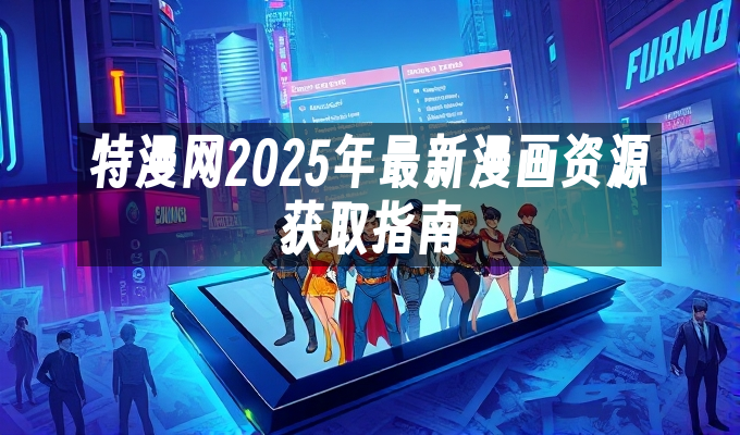 特漫网2025年最新漫画资源获取指南