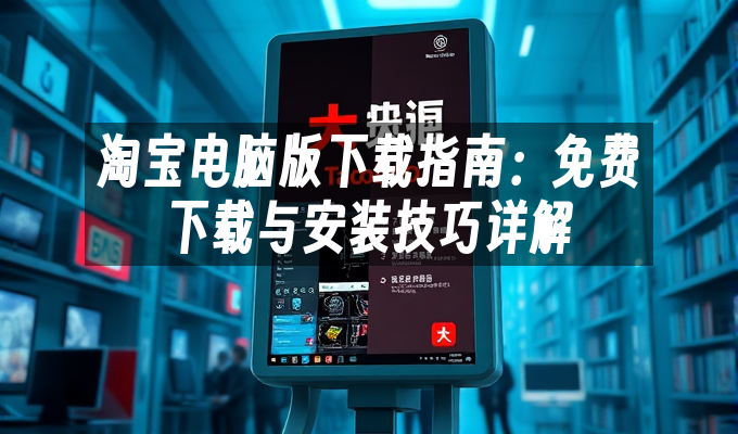 淘宝电脑版下载指南:免费下载与安装技巧详解