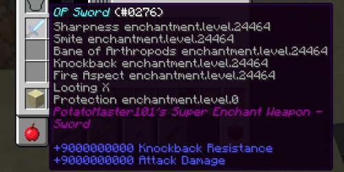 我的世界1.7指令方块刷自定义附魔装备教程_我的世界自定义附魔