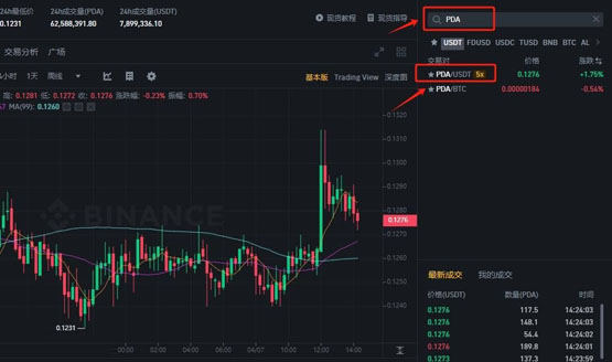 PDA币怎么买？PDA币买入交易详细教程