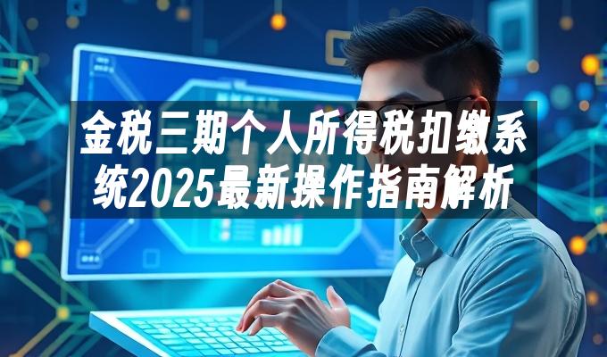金税三期个人所得税扣缴系统2025最新操作指南解析