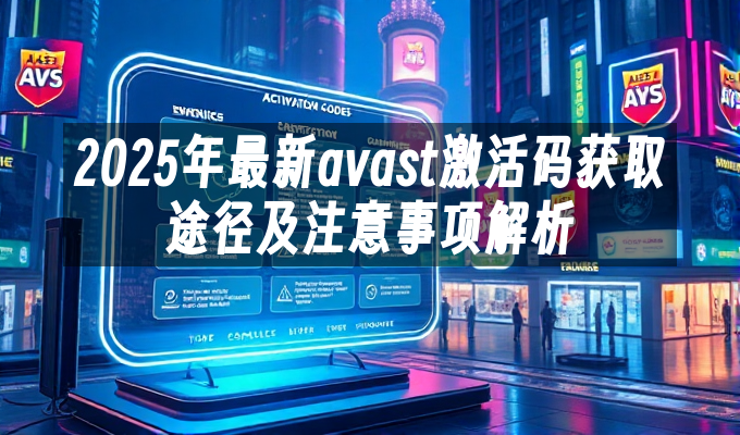 2025年最新avast激活码获取途径及注意事项解析