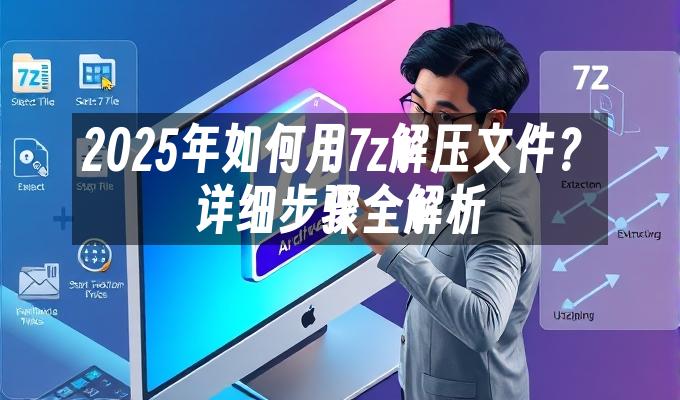 2025年如何用7z解压文件?详细步骤全解析