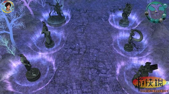 仙剑奇侠传5幻木小径雕像机关开启方法_幻木小径雕像