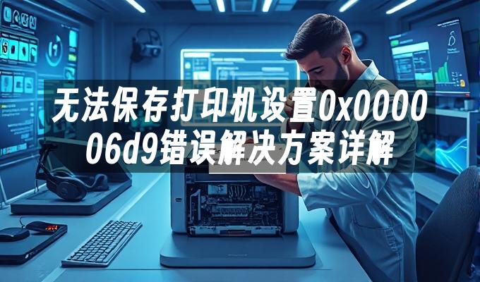 无法保存打印机设置0x000006d9错误解决方案详解