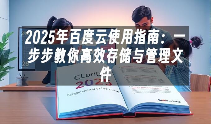 2025年百度云使用指南:一步步教你高效存储与管理文件