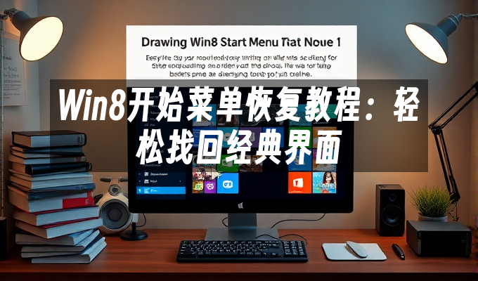win8开始菜单恢复教程:轻松找回经典界面