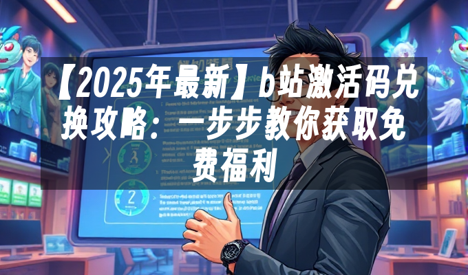 【2025年最新】b站激活码兑换攻略:一步步教你获取免费福利