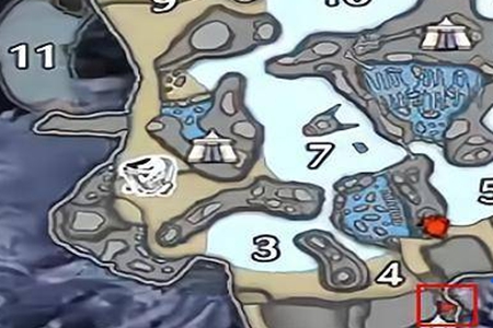 怪物猎人p3闪亮金属采集点位置在哪里​