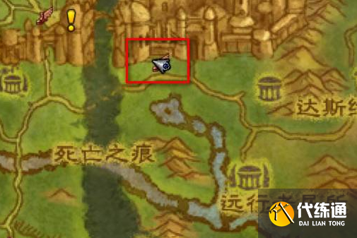 魔兽世界银月城军需官位置介绍2