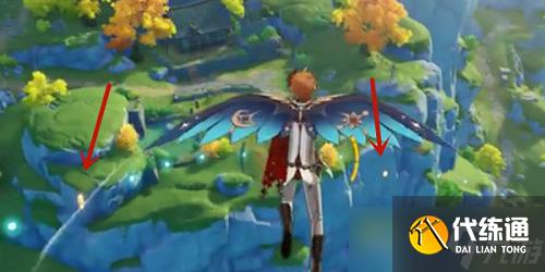 原神飞行挑战风中杂碍怎么过?_五枚纹章