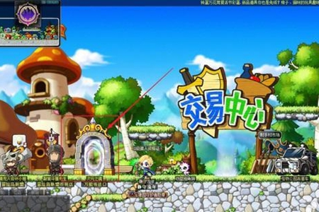 冒险岛新叶城怎么进入​