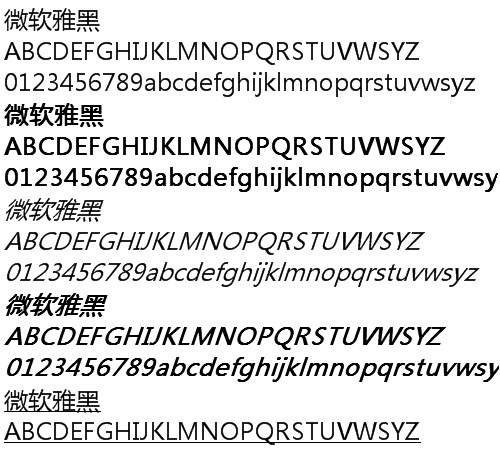 微软雅黑字体安装注意事项！