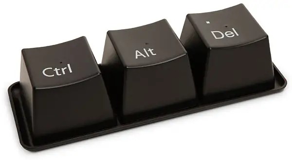 2-按下“Ctrl + Alt + Del”快捷键