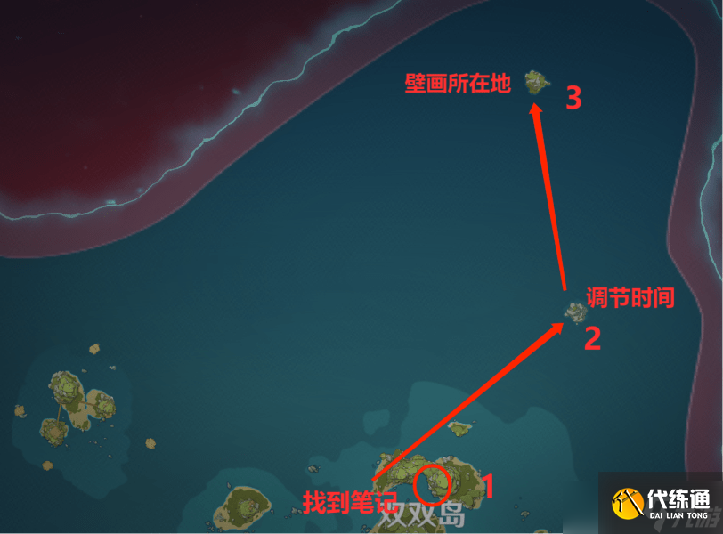 原神金苹果群岛壁画位置在哪?全部壁画解密攻略