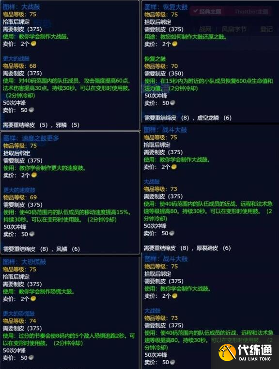 魔兽世界tbc制皮1-375省材料冲级攻略4