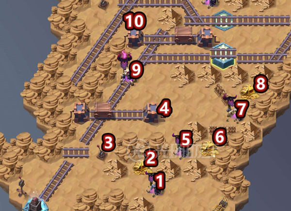 剑与远征旋沙轨道线路攻略汇总_剑与远征旋沙轨道